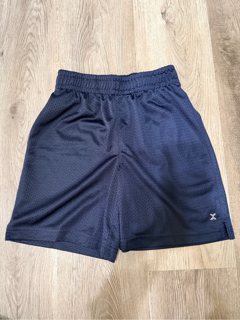 Xersion Navy Blue Athletic Mesh Shorts